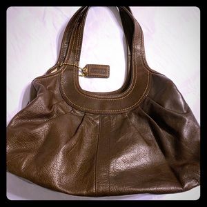 Coach Medium Brown Ergo Hobo Shoulder Bag